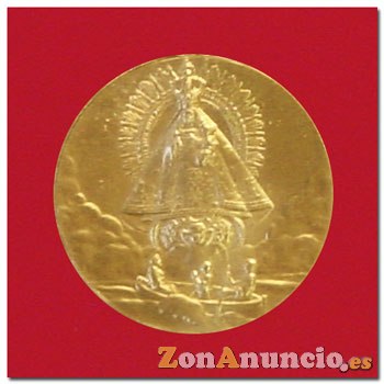 Medallas CARIDAD DEL COBRE oro y plata